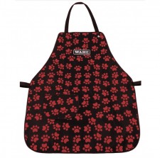 Фартук грумера Wahl Black and Red Paws с лапками, 0093-6125