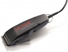 Профессиональная сетевая машинка для стрижки Moser 1400 Edition 1400-0087 черный с вибромотором