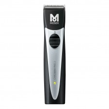 Профессиональный аккумуляторный триммер Moser ChroMini Pro 2 1591-0064 для окантовки волос, черный, U-образный нож, 0,3 мм