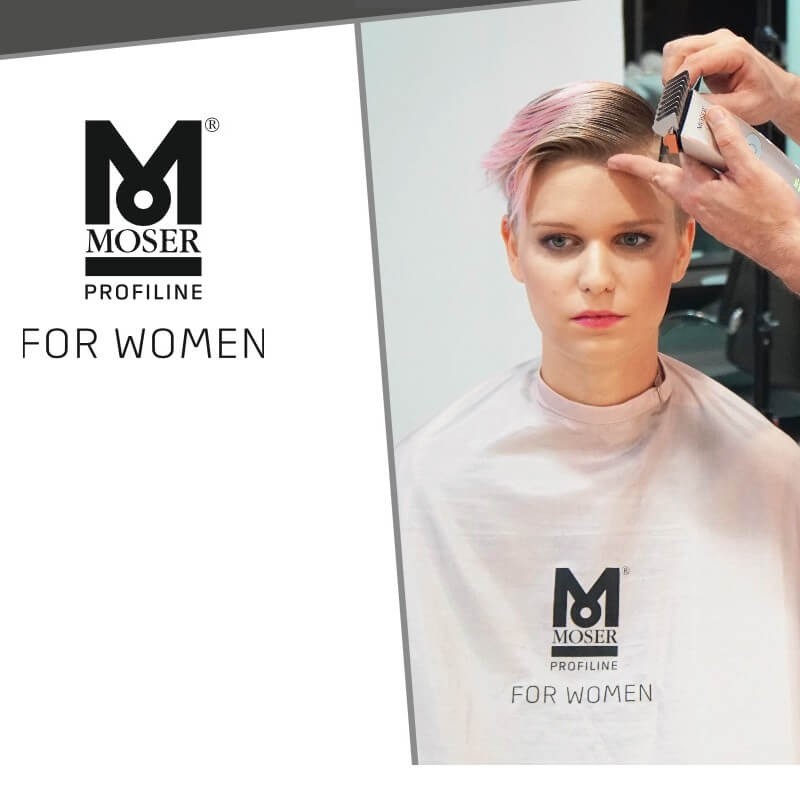 Пеньюар для парикмахеров женский Moser Hairdresser’s Cape Rose Gold ...