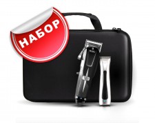 Набор профессиональная машинка Wahl Super Taper Cordless Black и триммер Wahl Beret ProLithium, Wahl Cordless Combo 8592-016H